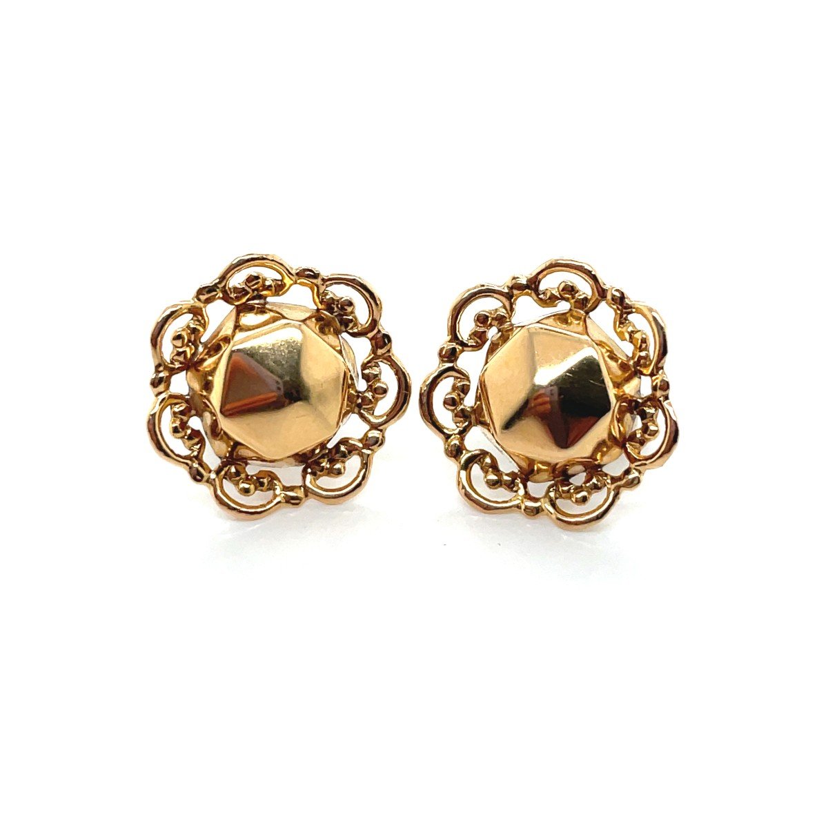 Napoleon III Rose Gold Earrings
