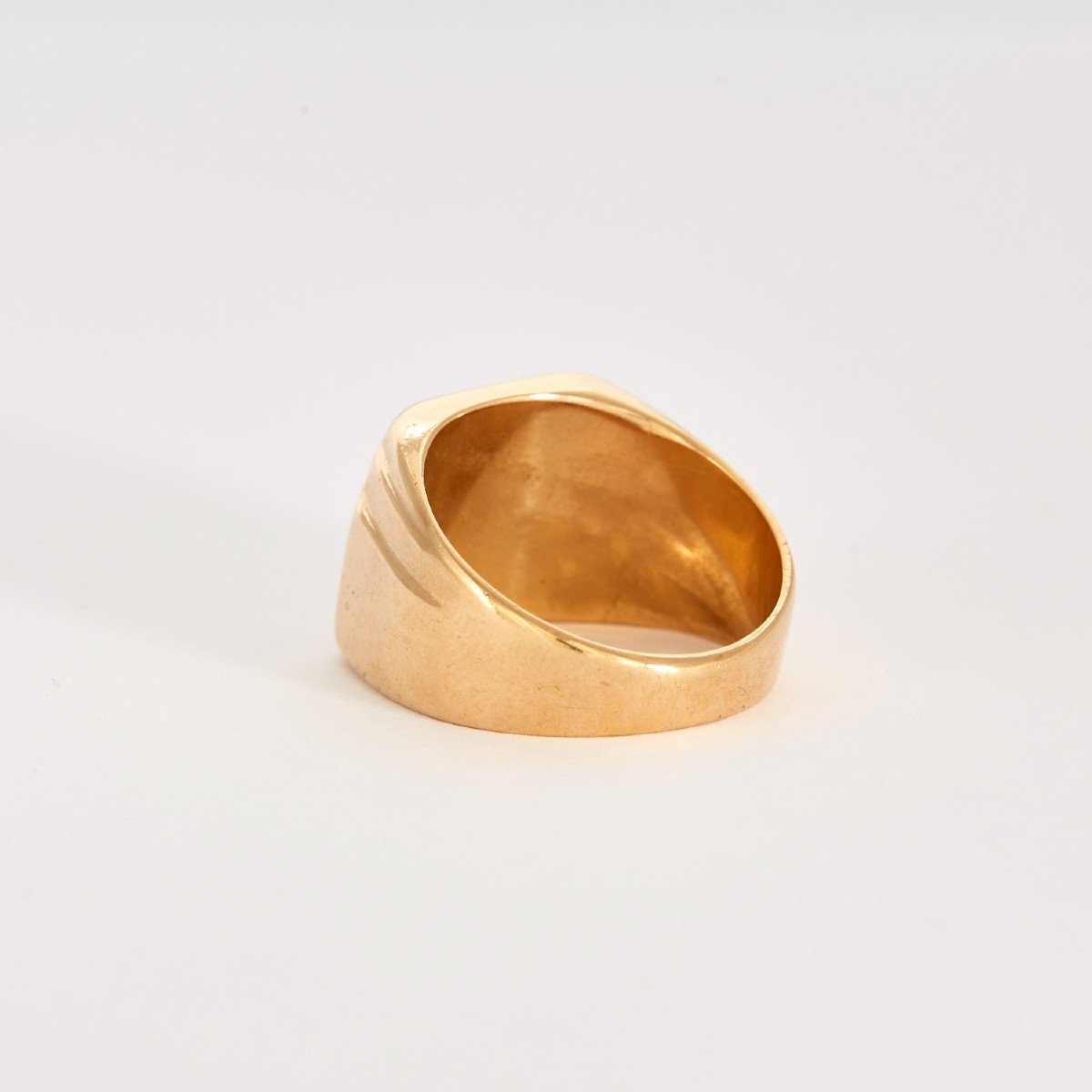 Solid Gold Signet Ring-photo-3