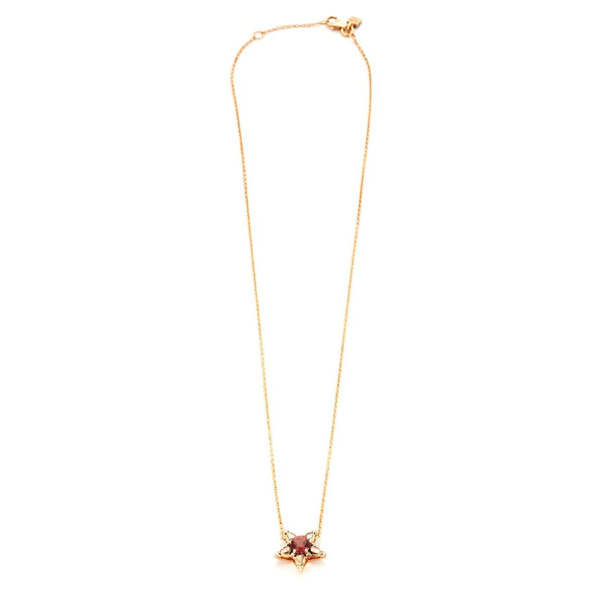 Collier Selim Mouzannar Tourmaline Rose Diamants-photo-2