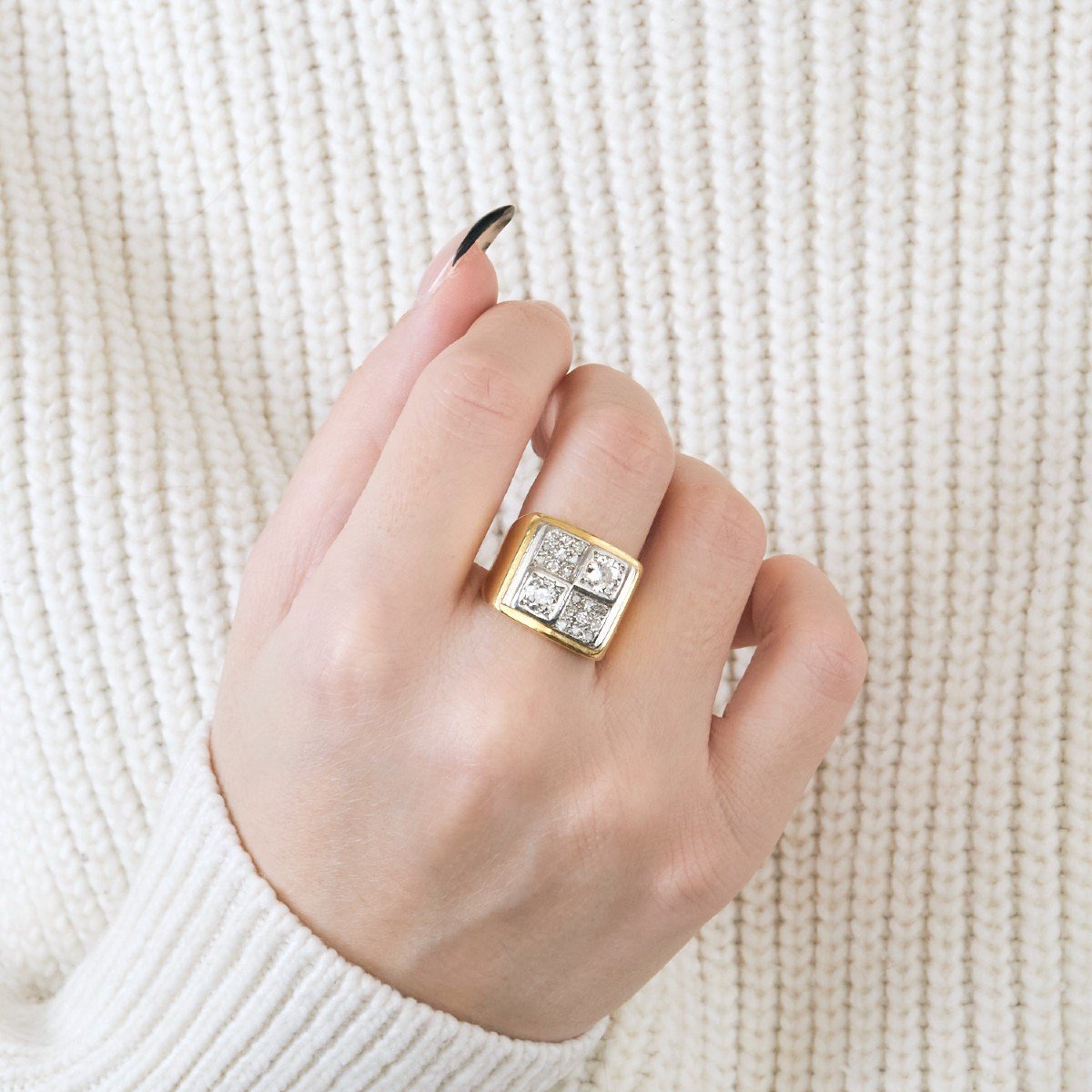 Tank Diamond Ring-photo-2
