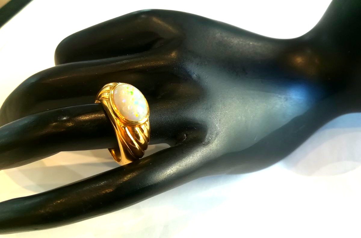 Godron Opal Ring-photo-3