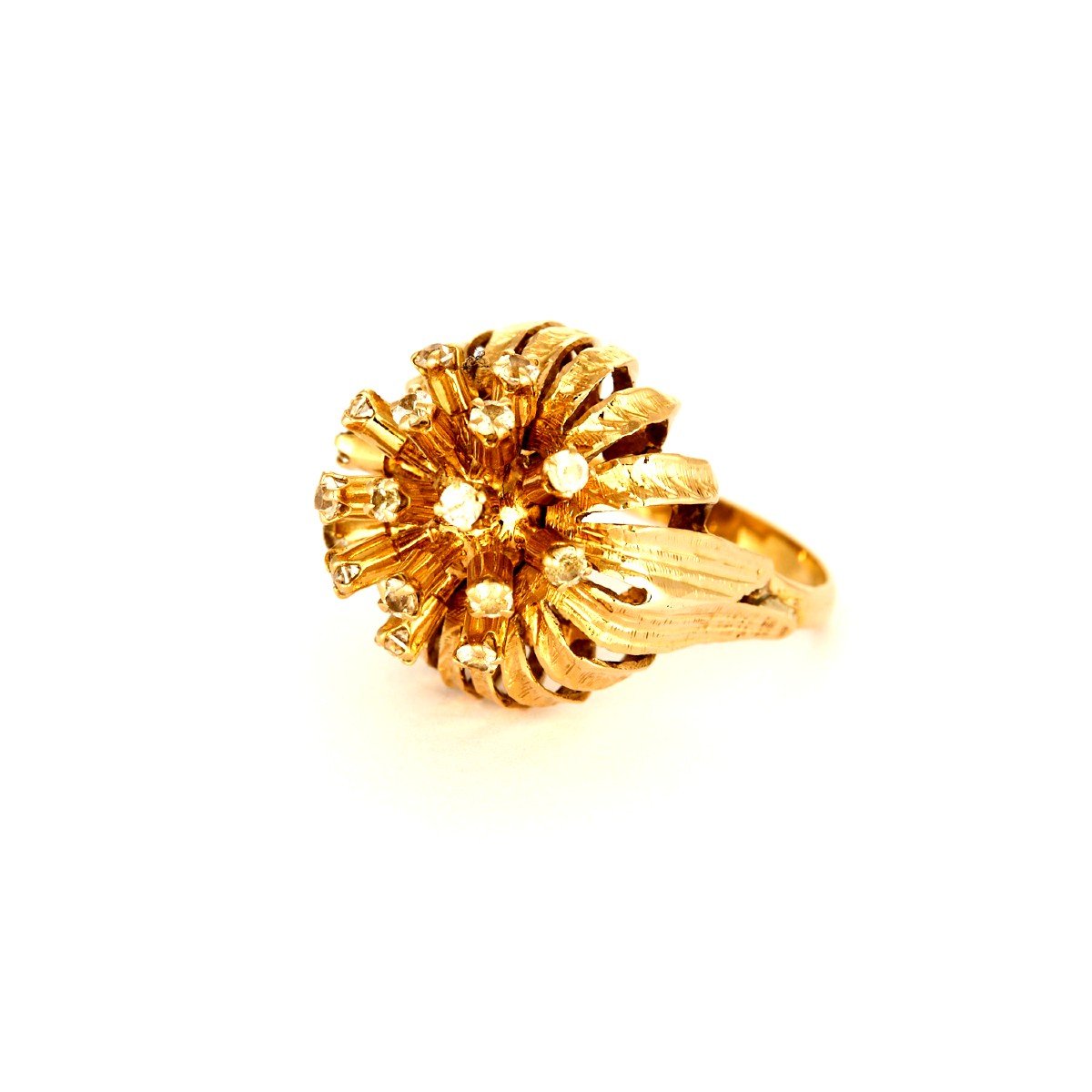 Rose Gold Dome Ring-photo-2