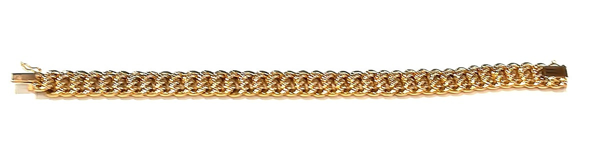 American Mesh Bracelet Yellow Gold -photo-2