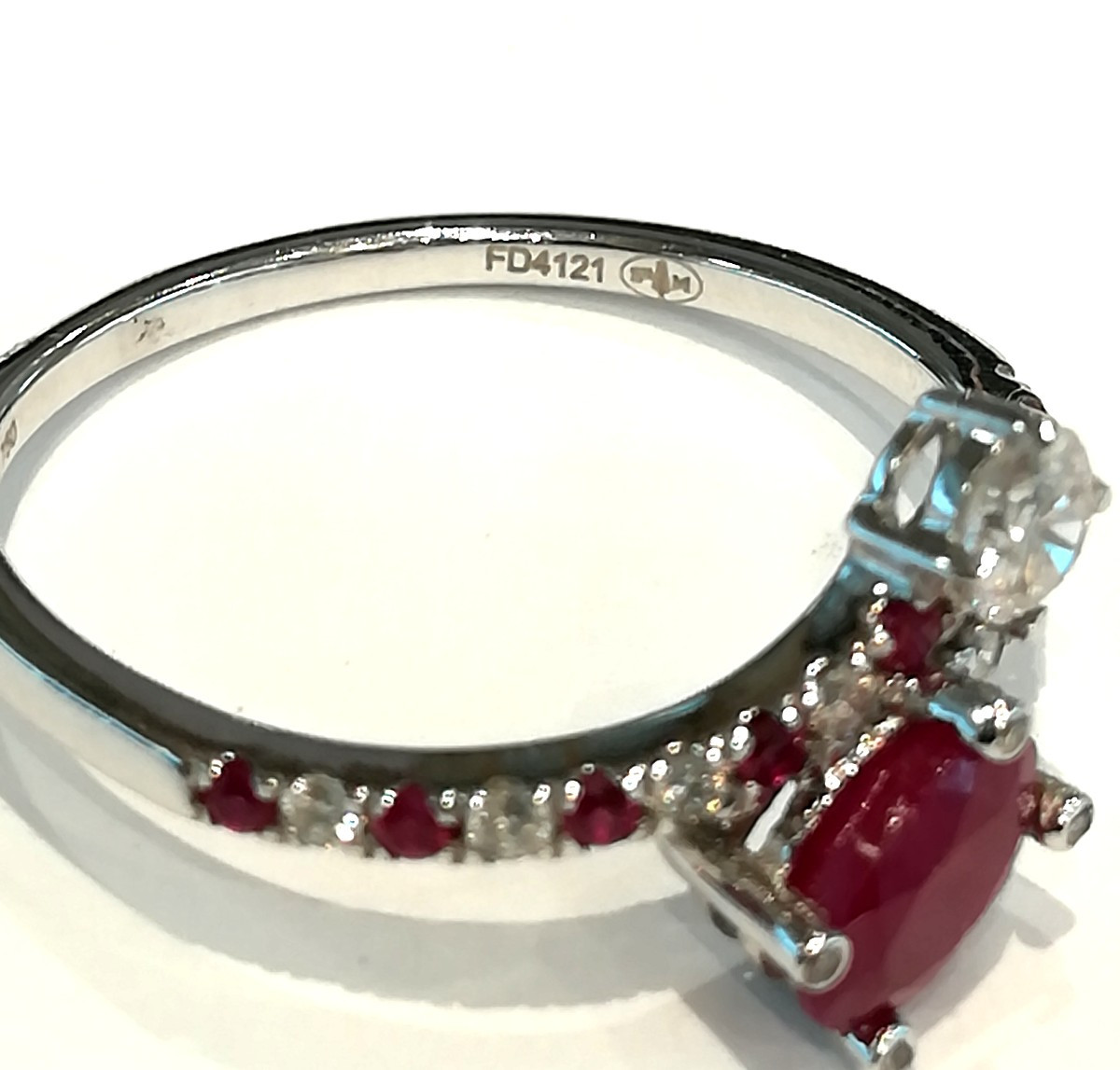 Bague Mauboussin Duo de Passion Rubis Diamants-photo-3