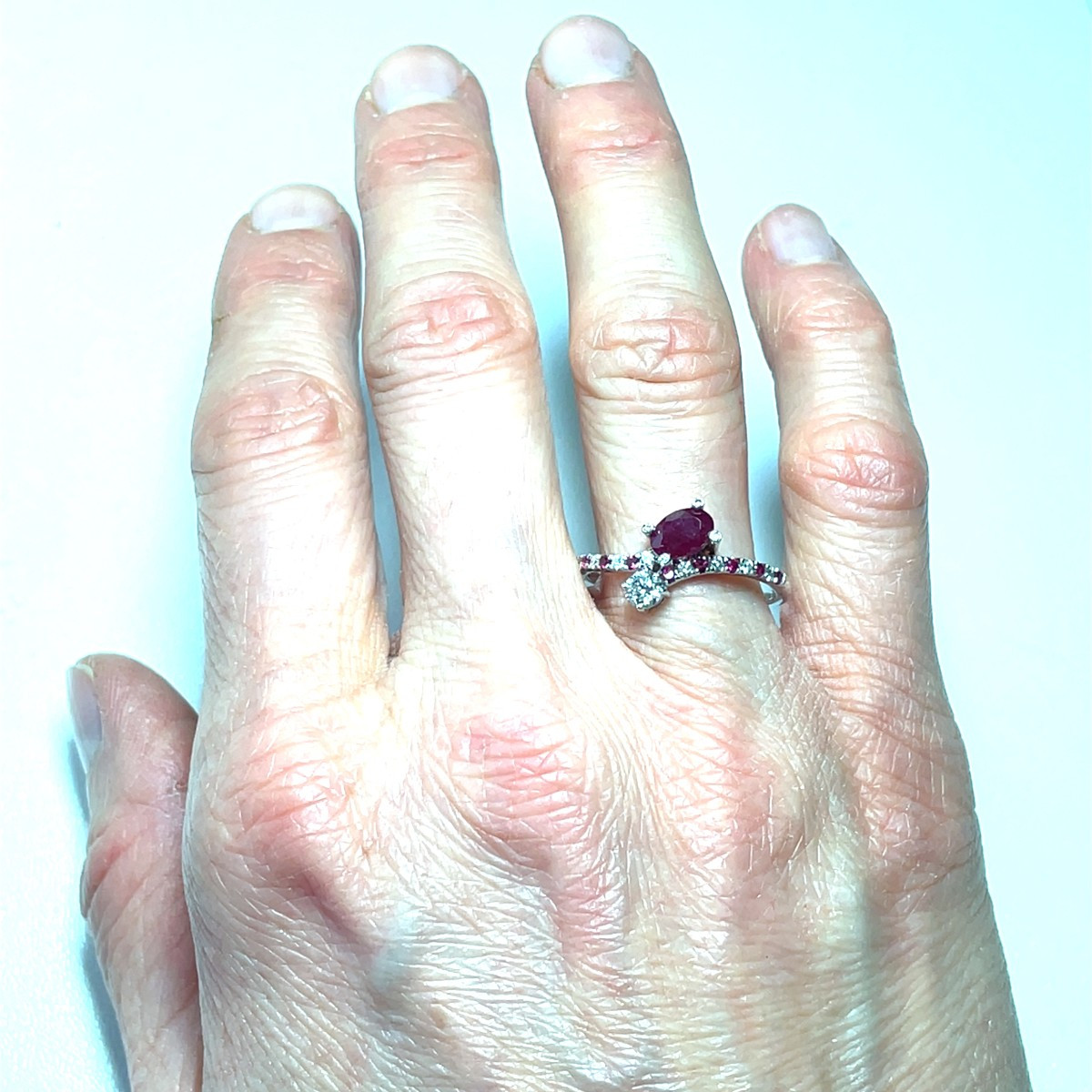 Mauboussin Duo De Passion Ruby Diamond Ring-photo-1