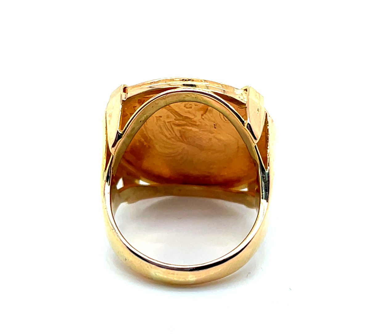 Bague Chevalière Piece 20 F Marianne-photo-3