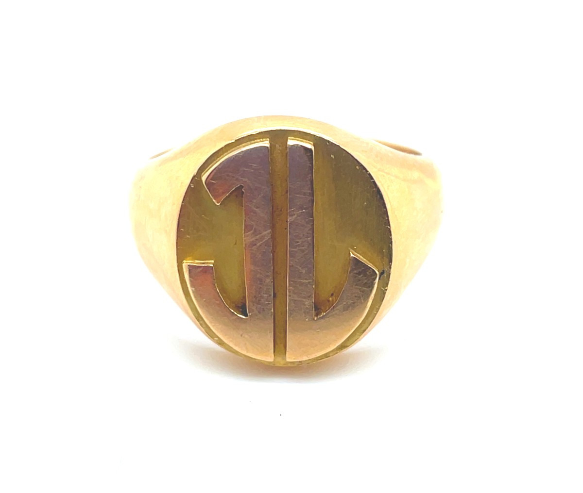 Chevalière Or Jaune