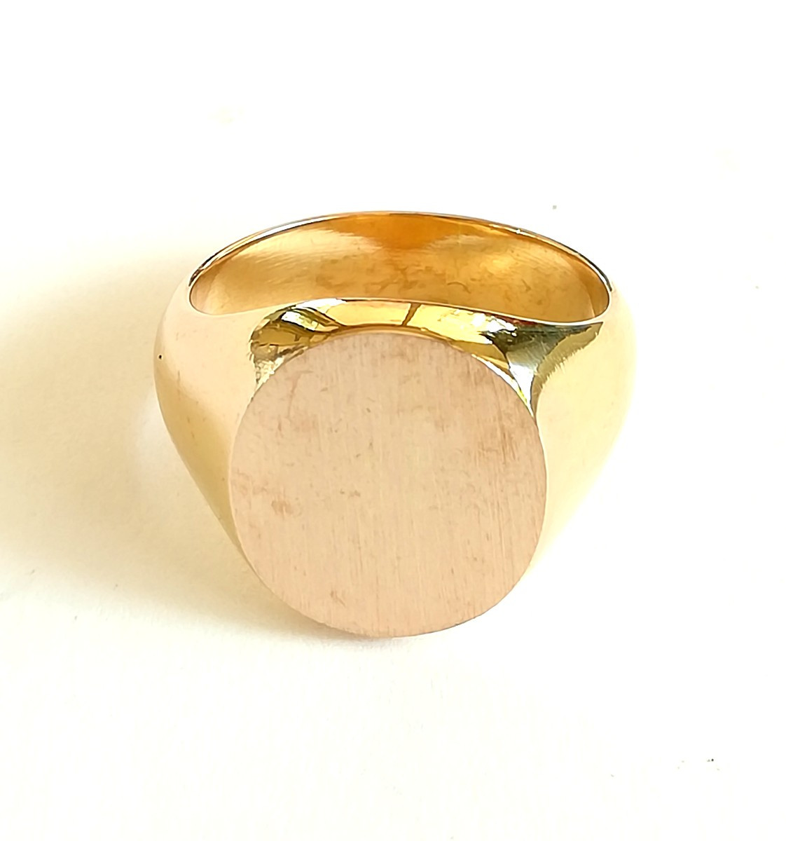 Yellow Gold Signet Ring