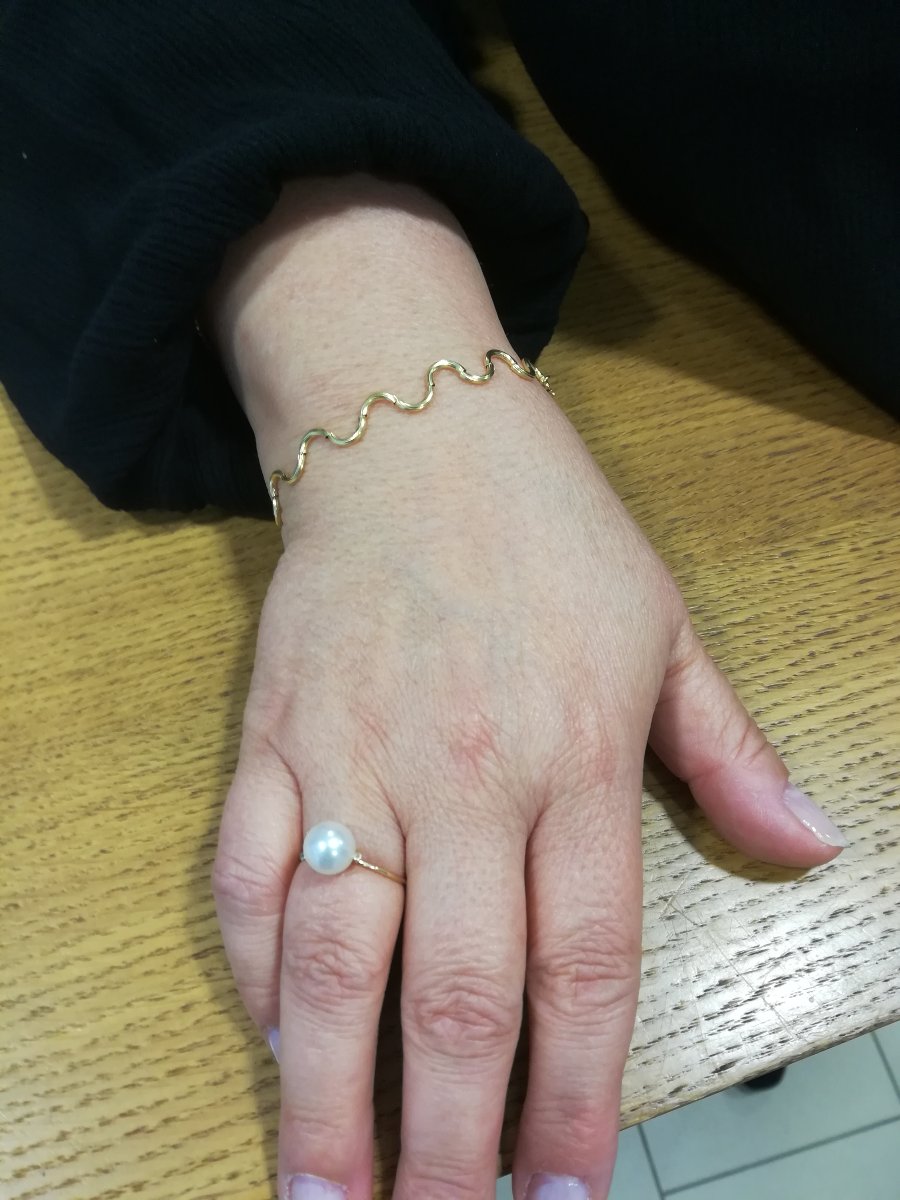 Yellow Gold Bracelet-photo-4