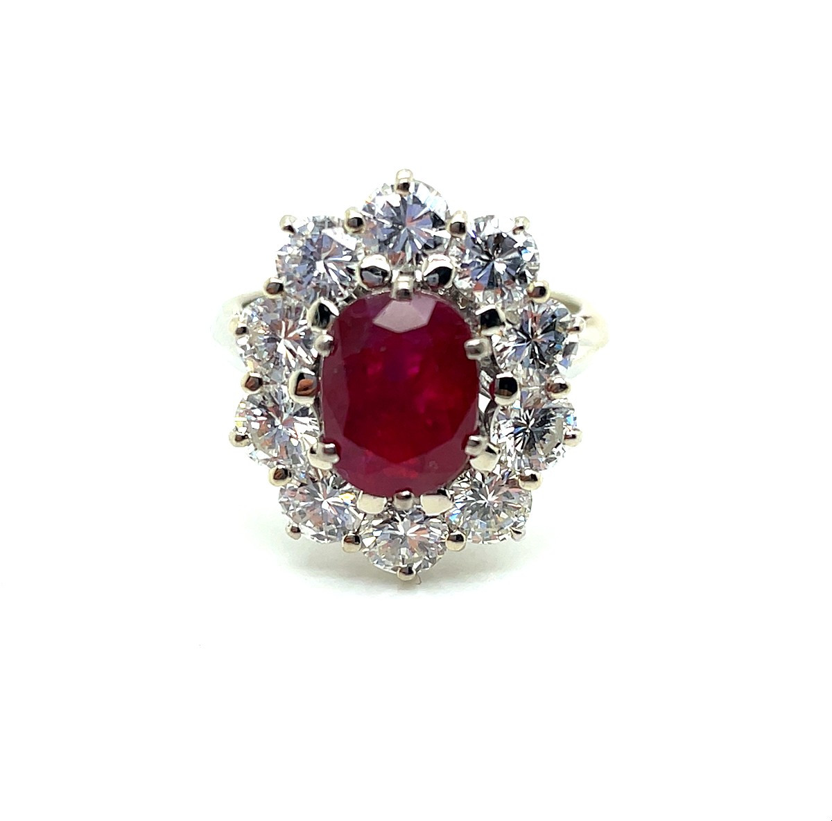 Bague Marguerite Rubis Birman Diamants