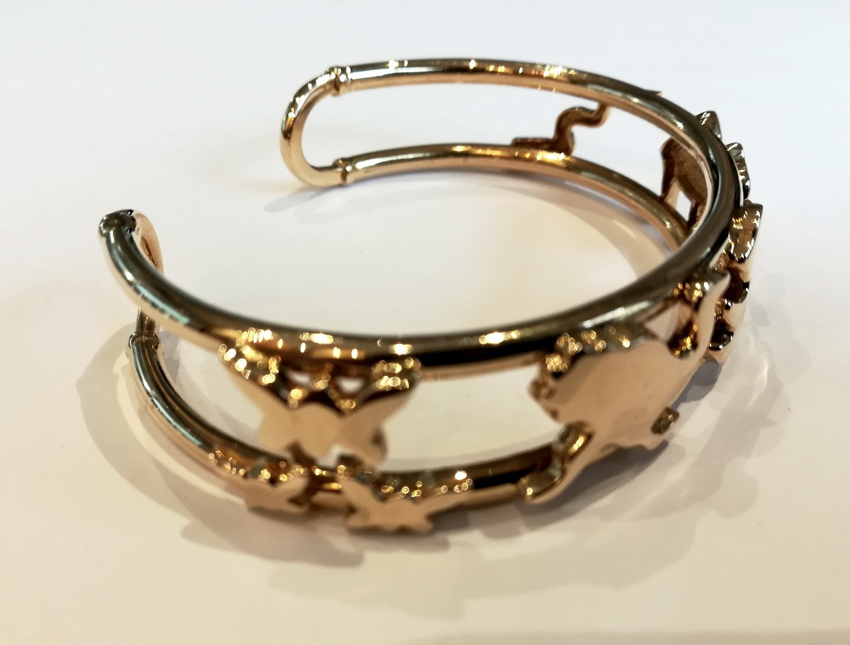 Gold Bracelet Maison Caplain Saint André-photo-3