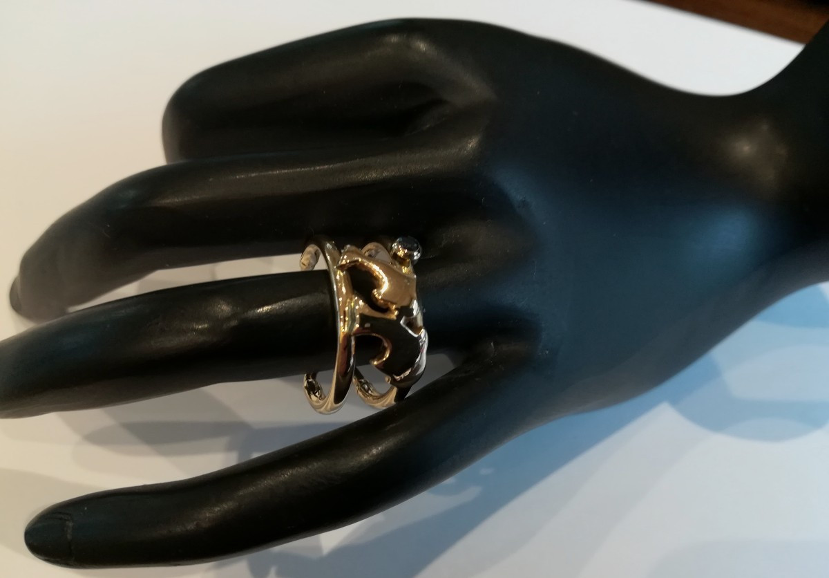 Gold Ring From Maison Caplain Saint André-photo-2