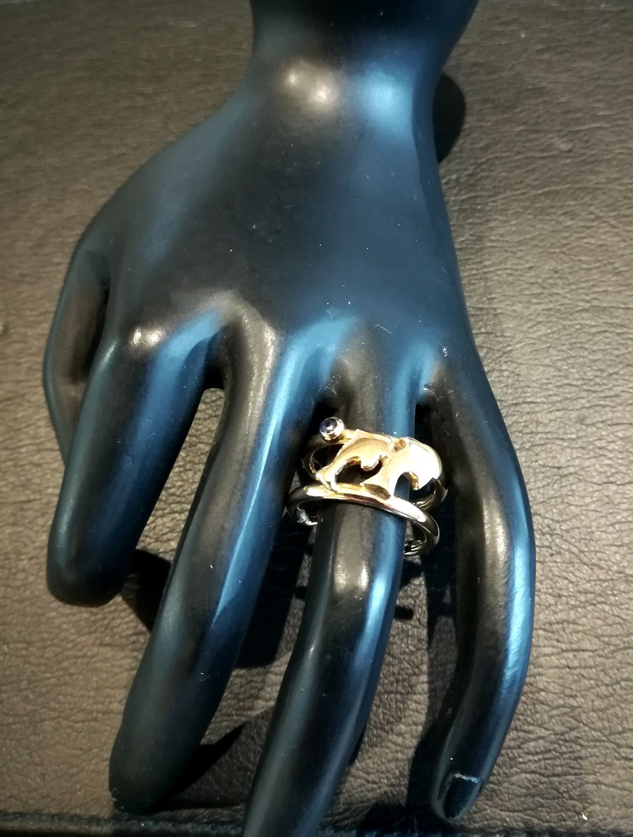 Gold Ring From Maison Caplain Saint André-photo-5