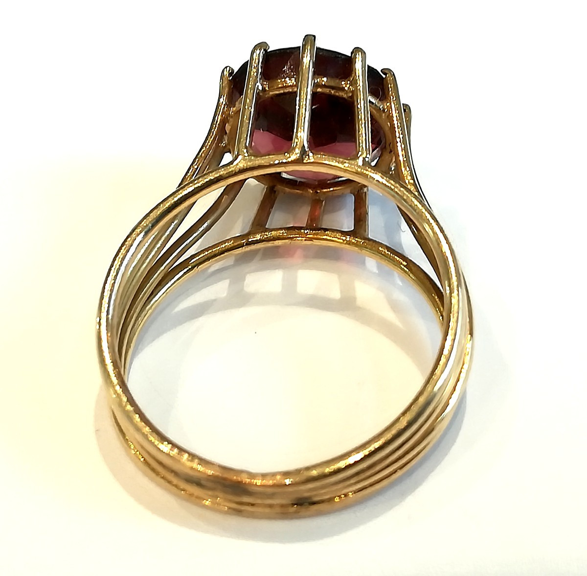 Rose Gold Tourmaline Ring-photo-1