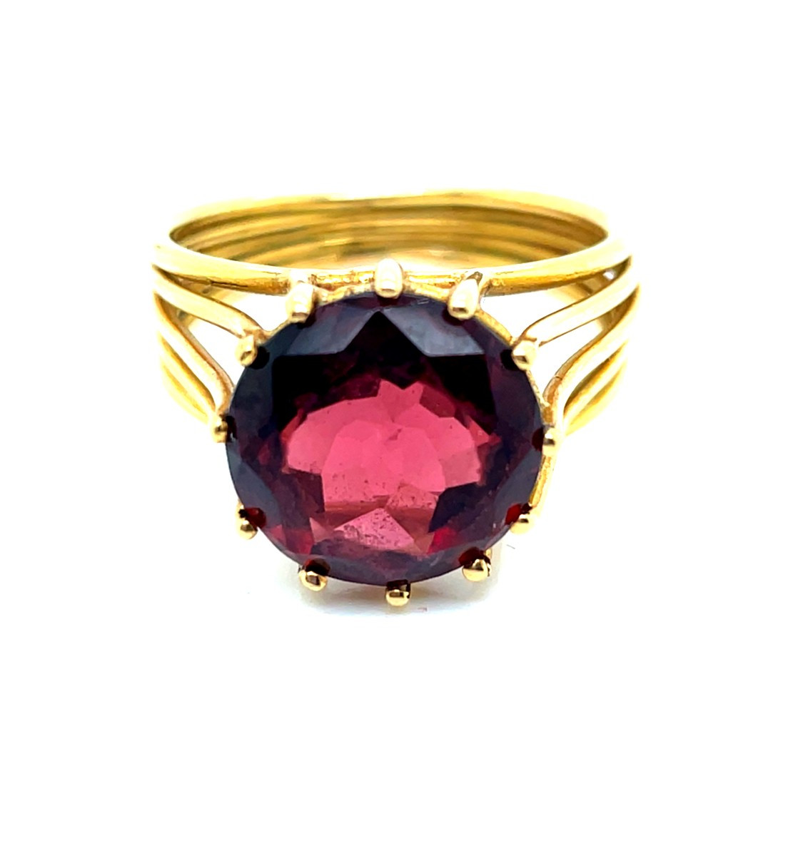 Bague Or Rose Tourmaline