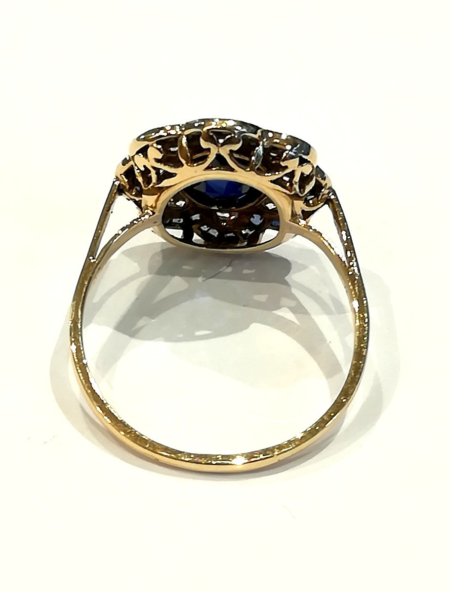 Art Deco Pompadour Ring-photo-3