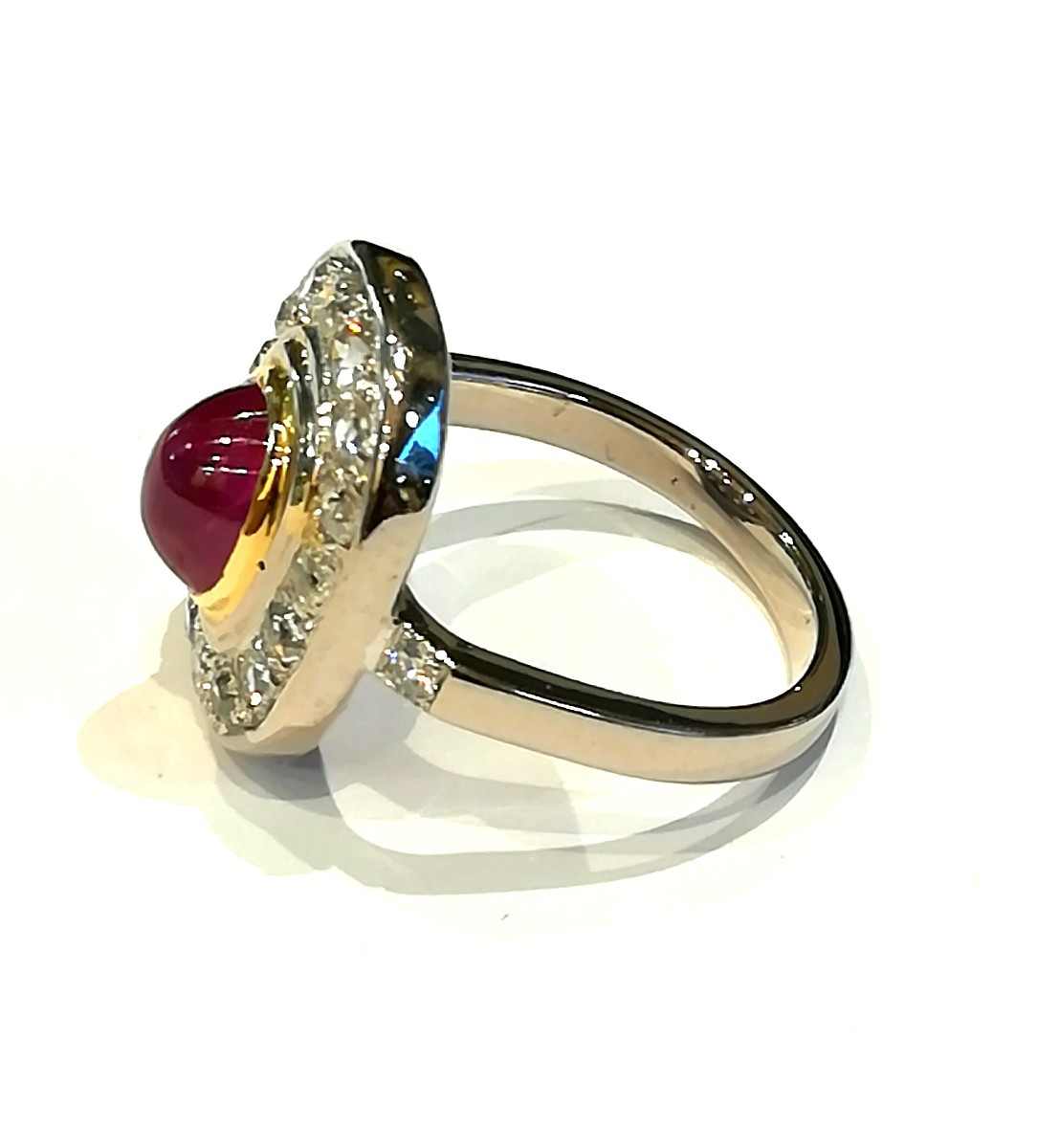 Gold, Ruby, And Diamond Ring-photo-2