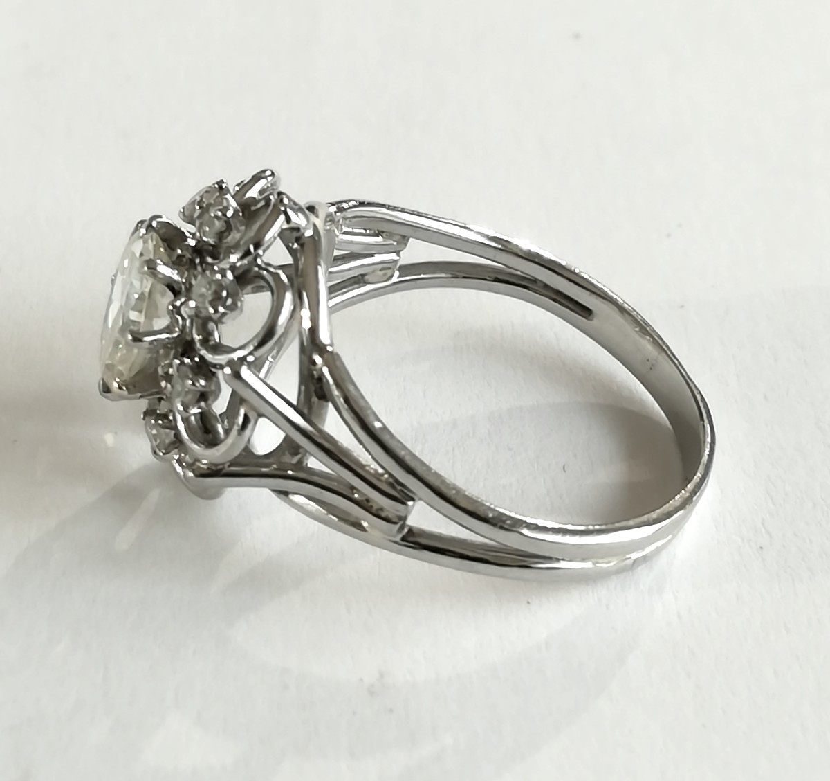 Bague Platine Diamant-photo-2