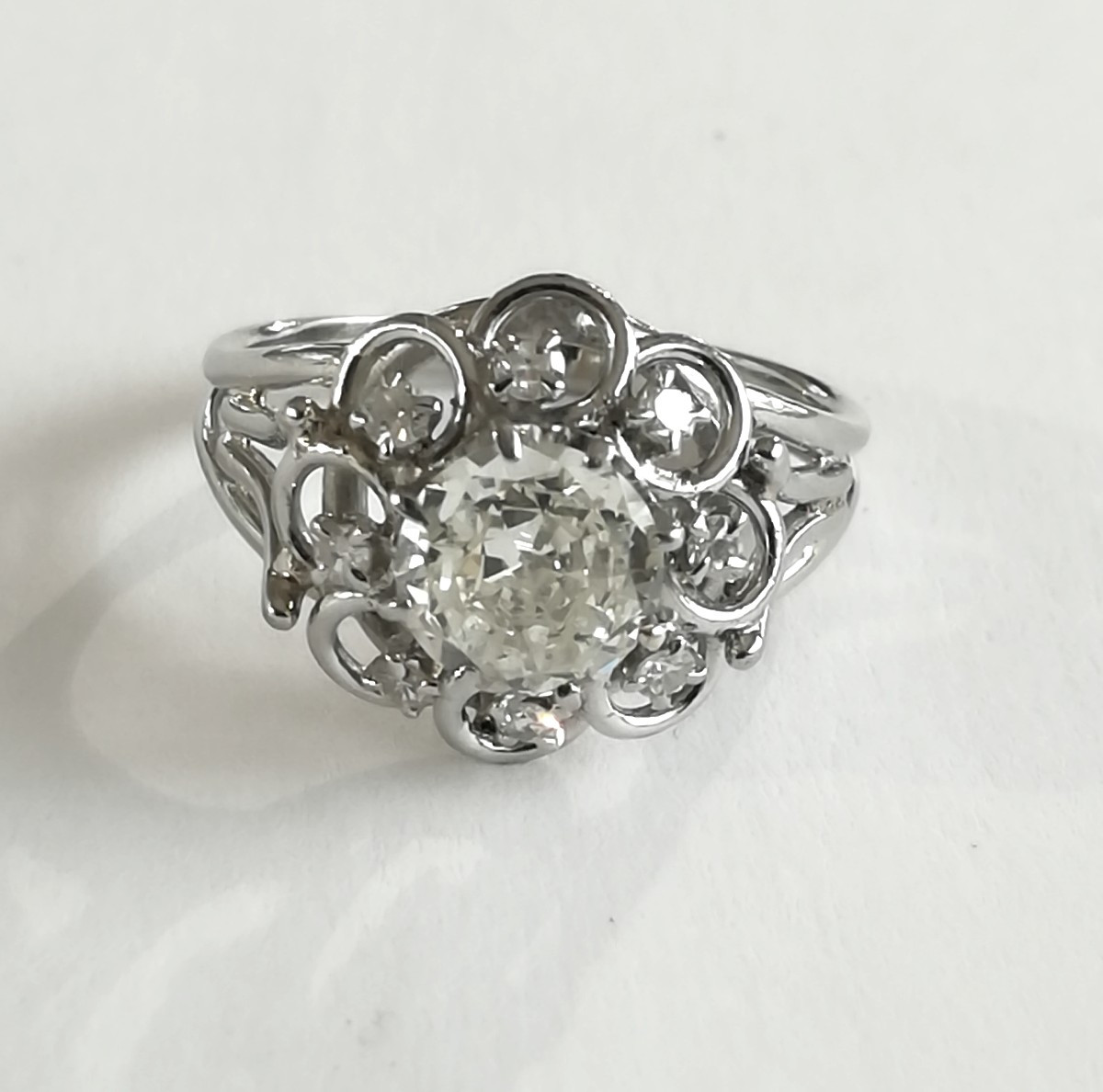 Bague Platine Diamant