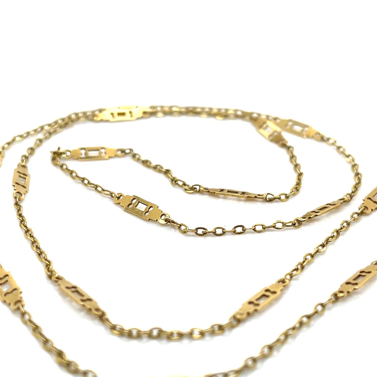 Yellow Gold Antique Chain-photo-2