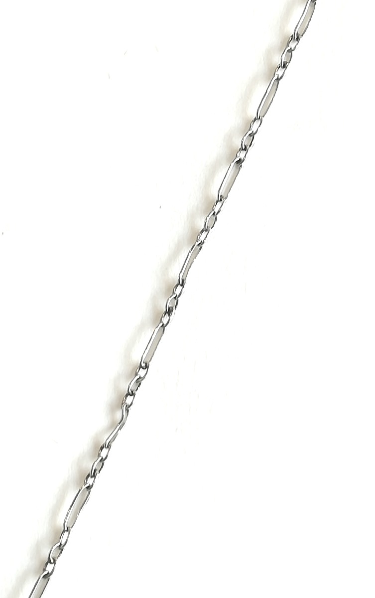 Collier Negligé Art Déco Platine Saphir Diamants-photo-4