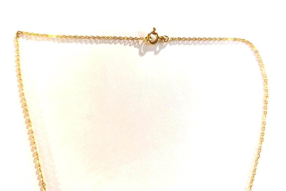 Chaine Fine Maille Forçat Or Jaune-photo-2