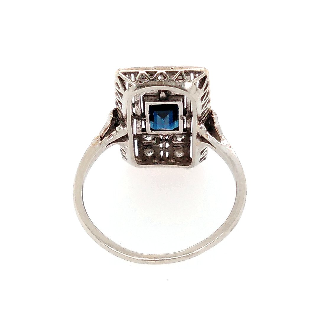 Rectangular Ring Circa 1910-photo-3