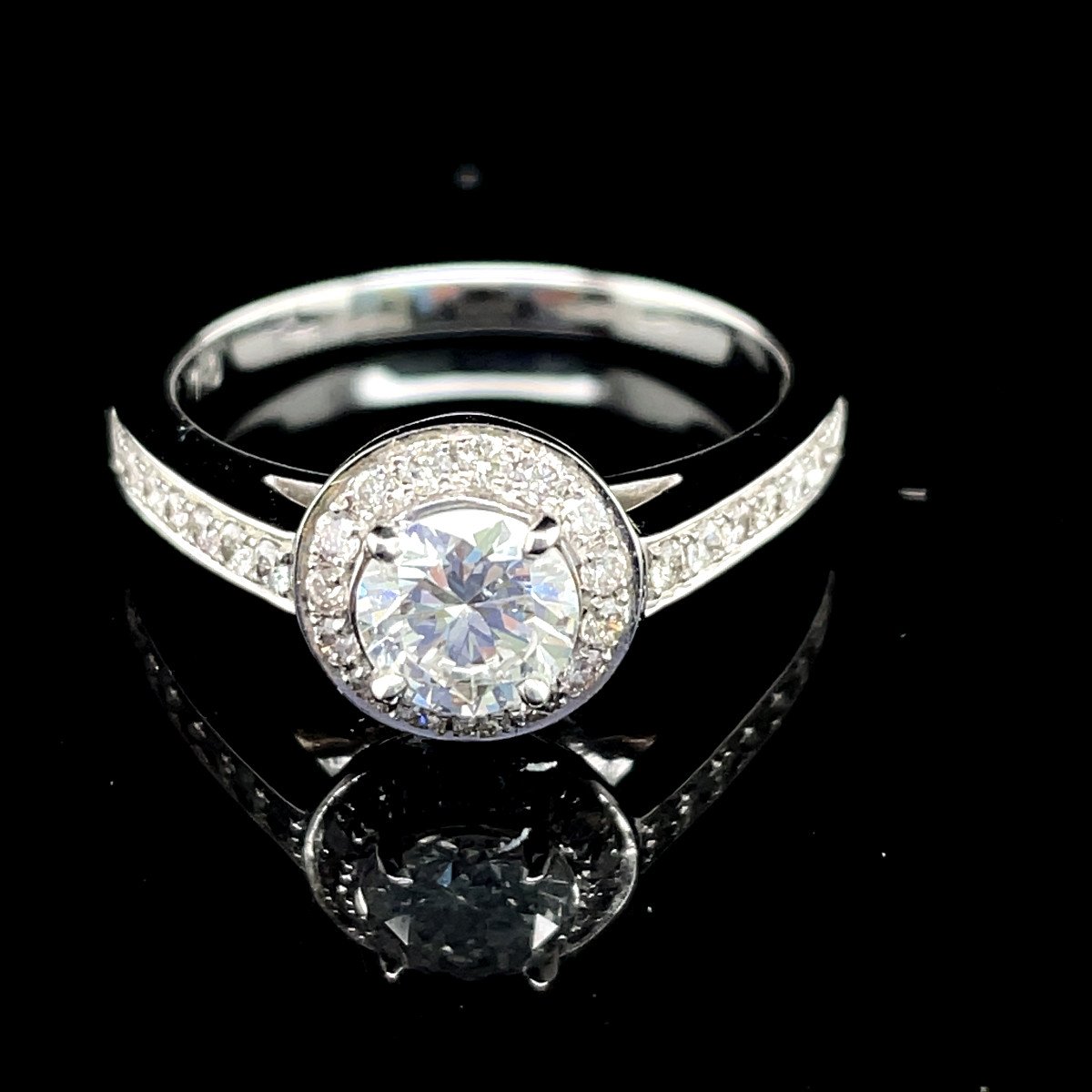 Solitaire White Gold Diamond