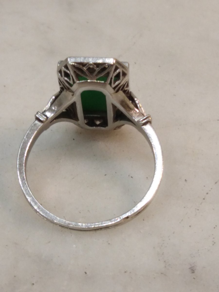 Art Deco Jade Ring-photo-5