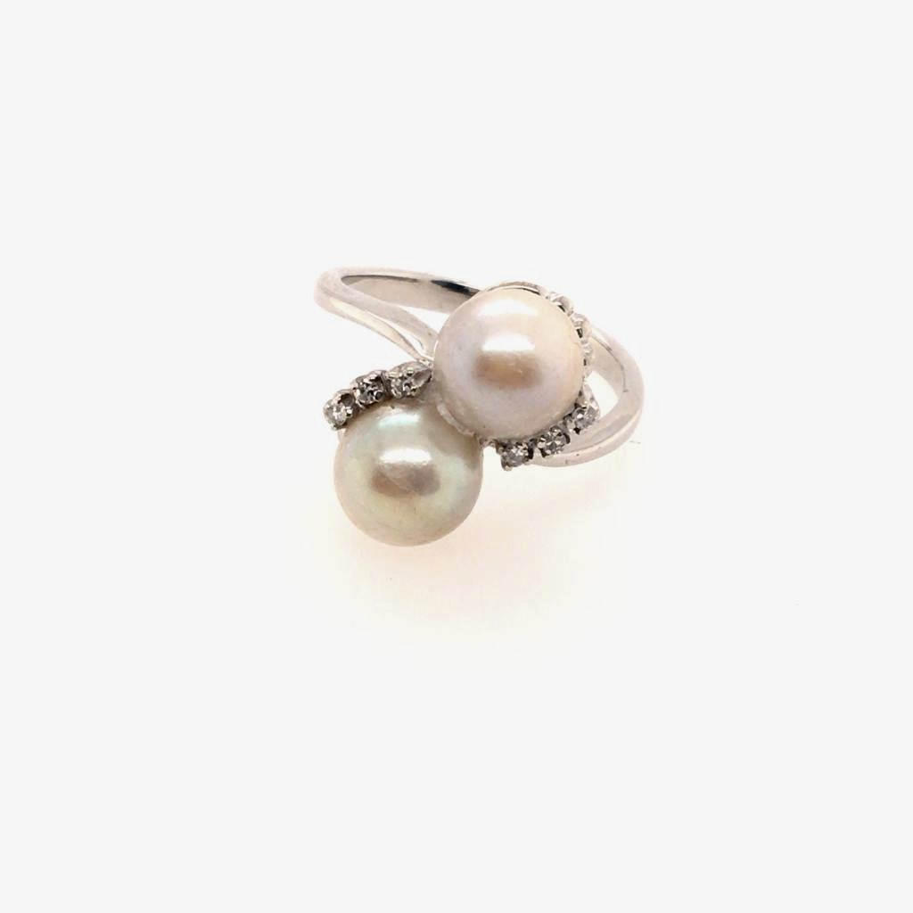 You And Me Diamond Pearl Ring-photo-3
