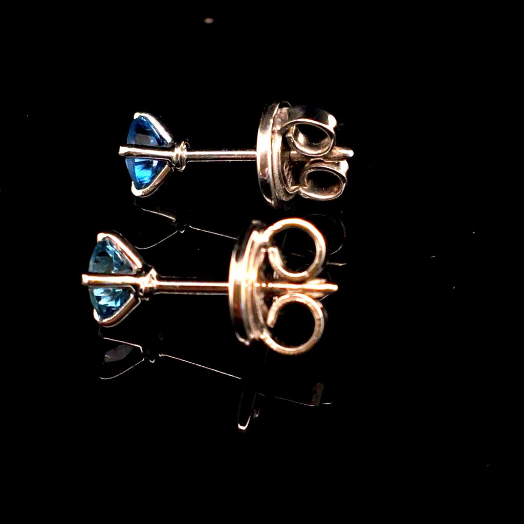 Pair Of Aquamarine Earrings-photo-2