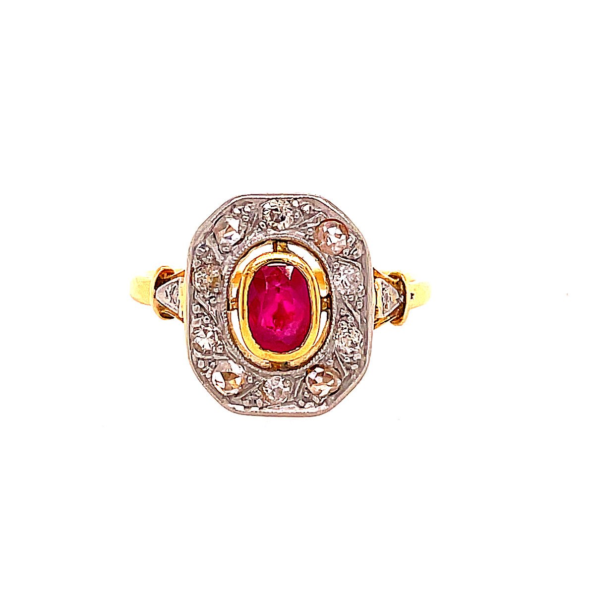 Bague  Ancienne Rubis