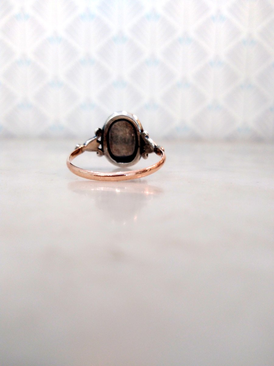 Old Mother Of Pearl Ring-photo-1