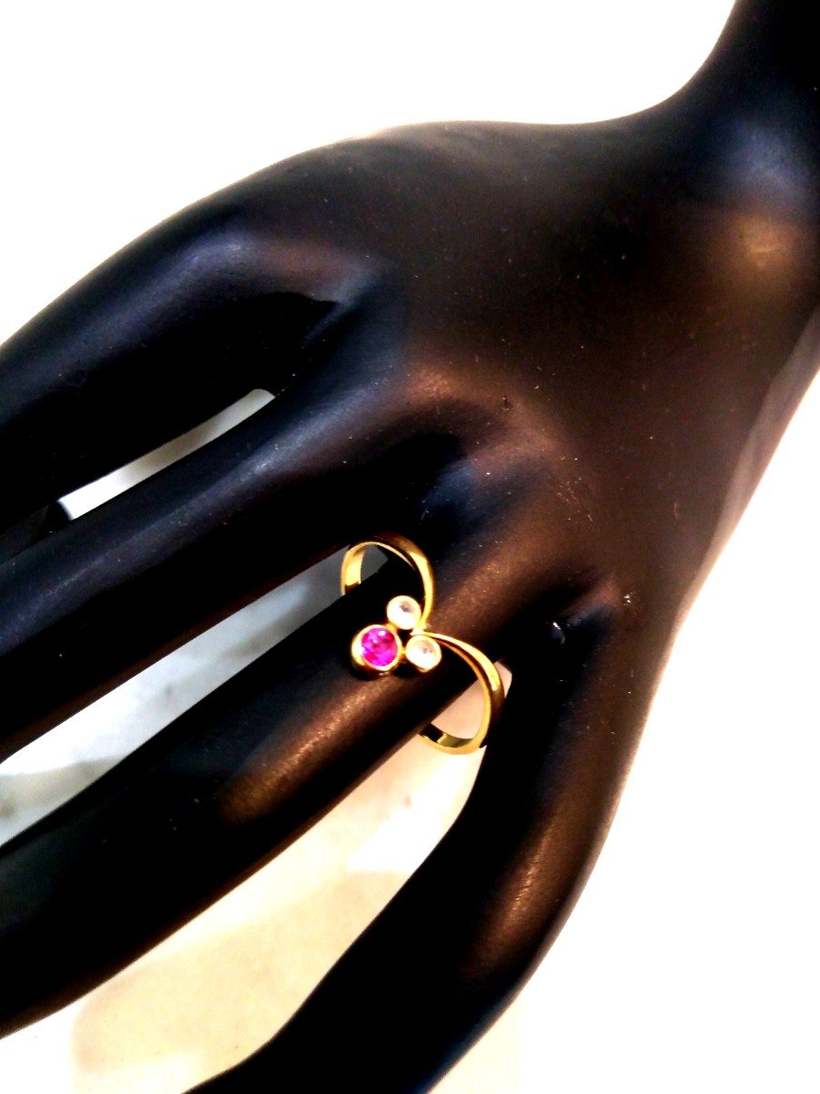 Yellow Gold Duchess Ring-photo-1