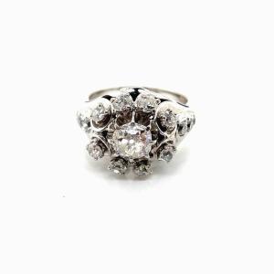 Bague Marguerite Diamants