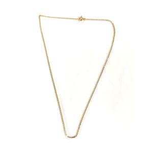 Chaine Fine Maille Forçat Or Jaune