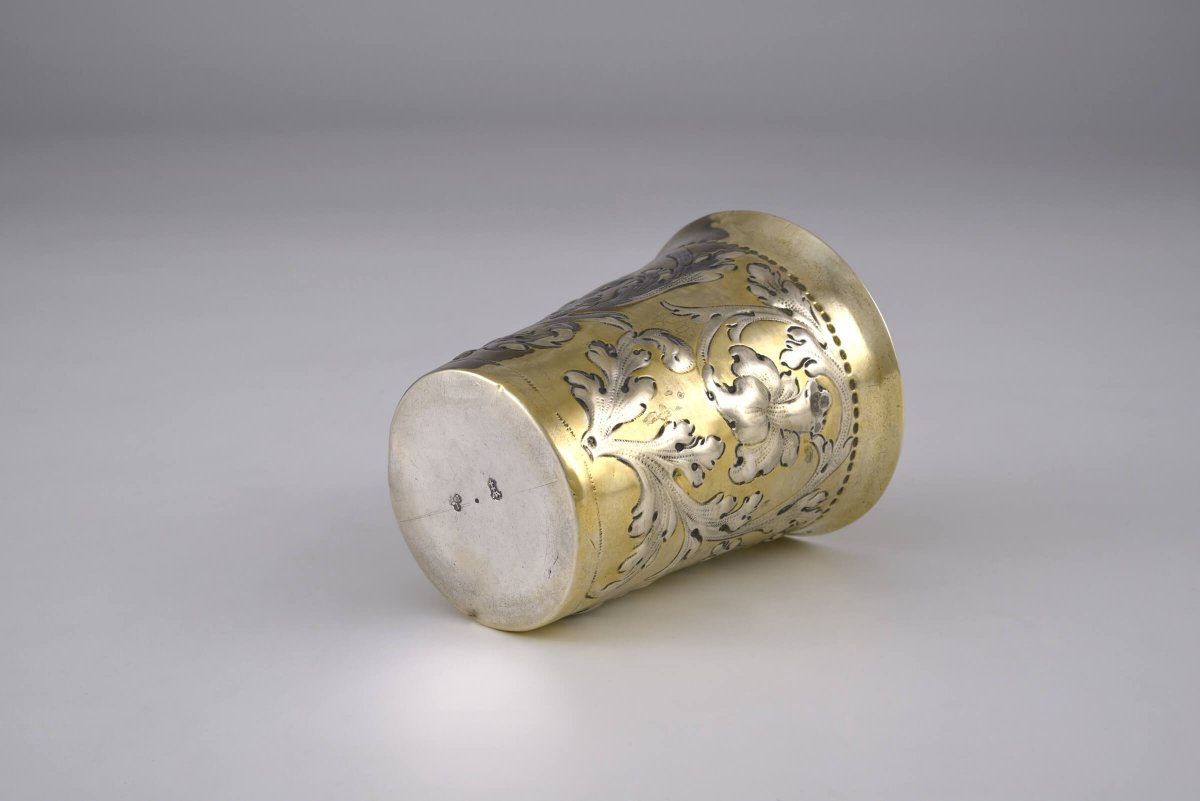Baroque Silver Goblet, Gdansk (danzig), 17th Century, Peter Röde III-photo-7