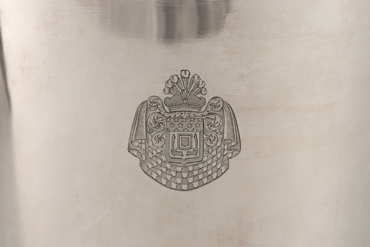 J.B.C. Odiot, Paire de seaux à rafraîchir aux armes de Michel Ney, duc d’Elchingen-photo-2