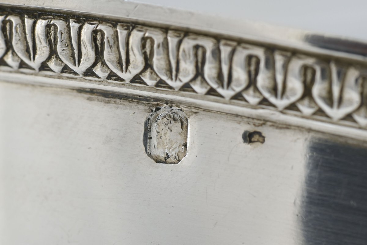 Empire-style Sauceboat Decorated With Swan Figures, Paris, Ca. 1830-photo-3