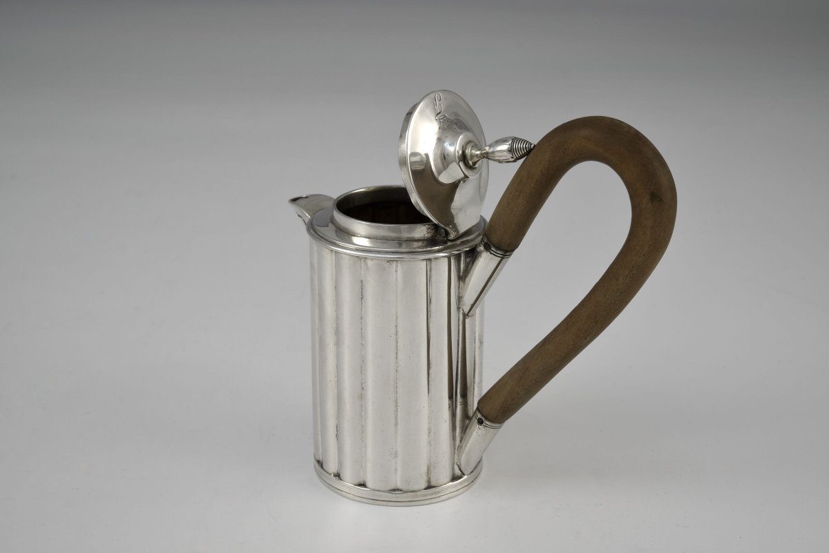 Silver Milk Jug, Augsburg, 1803-photo-4