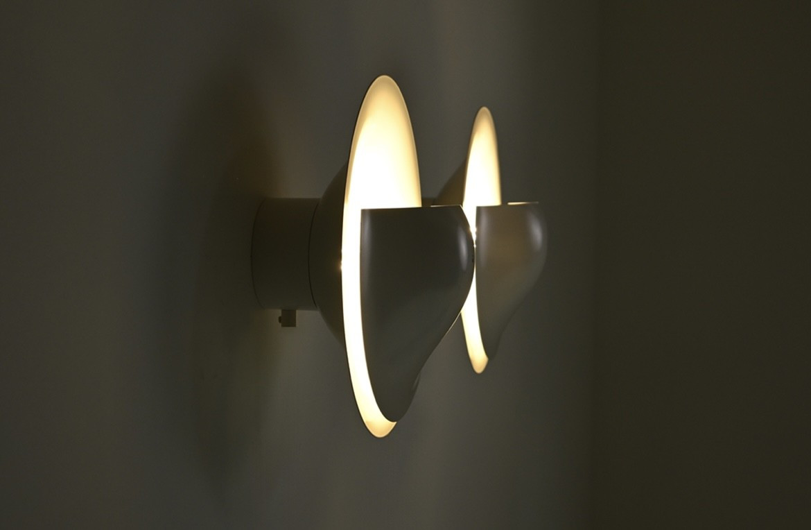 Paire d'appliques Lune C-1558 édité par Raak Origine Pays Bas