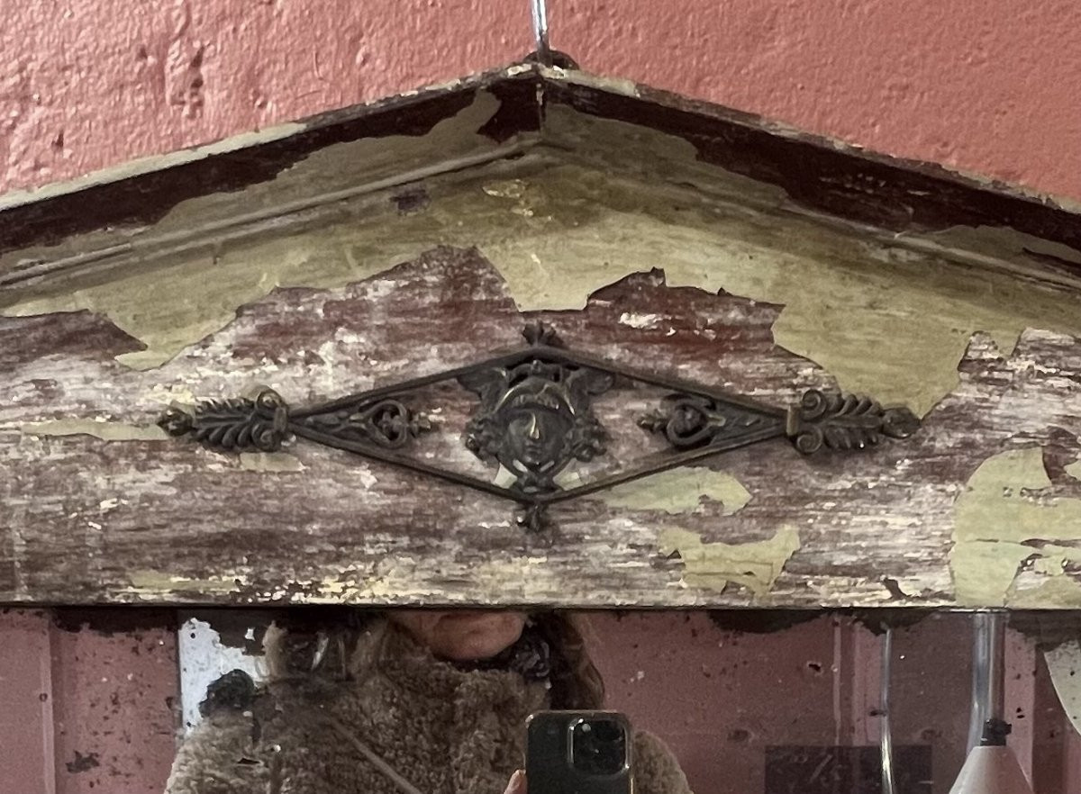 Directoire-style Wall Mirror-photo-1