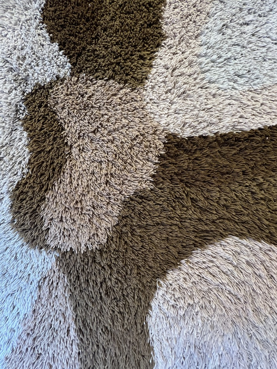 Large Space Age Desso Rug. Germany 1970-photo-2