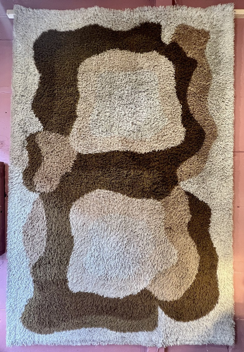 Large Space Age Desso Rug. Germany 1970