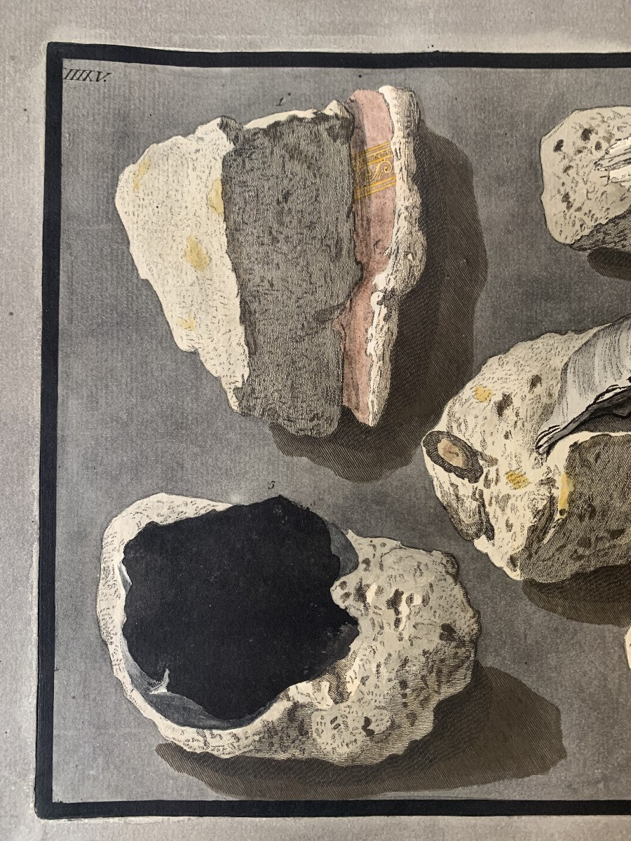 P. Fabris -W. Hamilton -Campi Phlegraei - 5 tables minérales -Naples -Italie Volcaniques Vesuve-photo-5