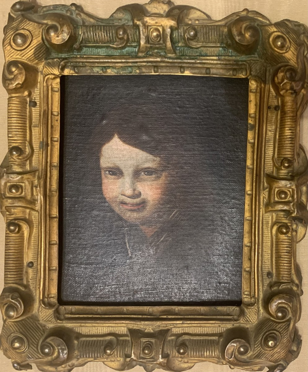 Giovanni Antonio Galli, Known As Spadarino (attr.) Portrait Of A Child - Italy - XVII S