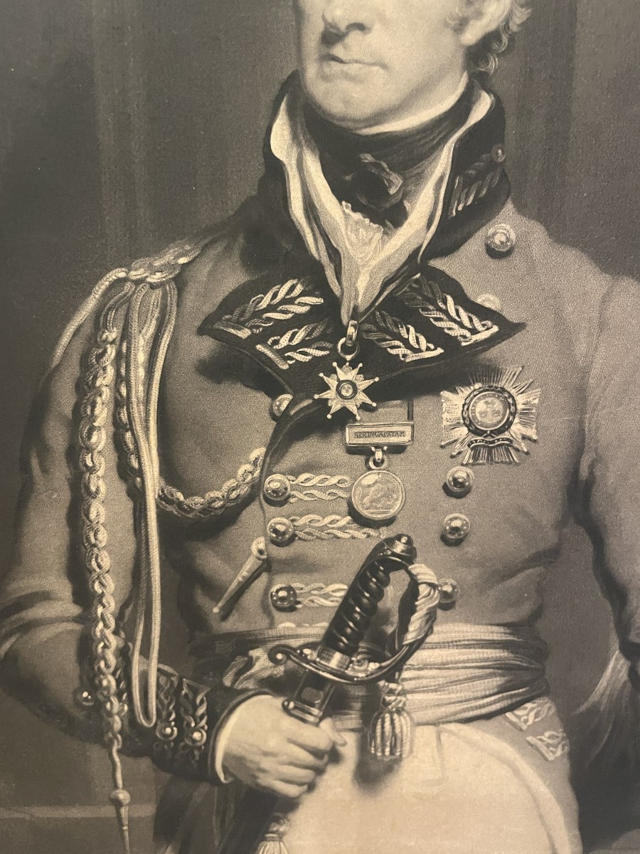S.Cousin -  Sir Martin Archer Shee -  Portrait général  Munro  Anglais Angleterre-photo-1