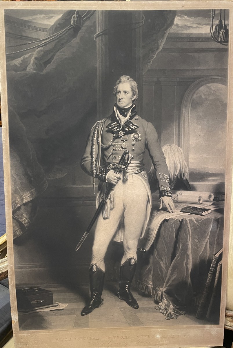 S.Cousin -  Sir Martin Archer Shee -  Portrait général  Munro  Anglais Angleterre
