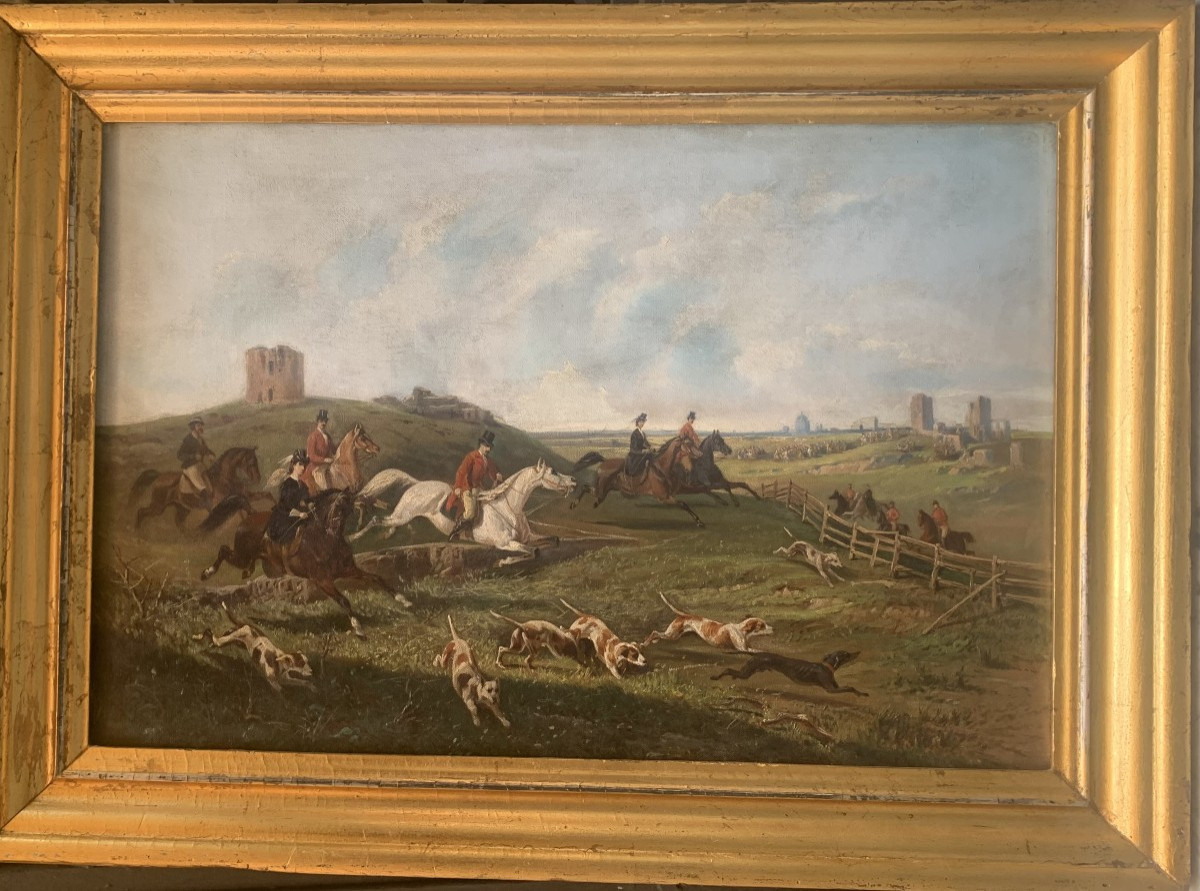 Enrico Tarenghi - La princesse Sissi à Rome - Chasse au renard - Grand Tour d'Italie Autriche-photo-2