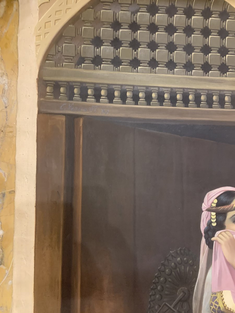 Yervant Chimchidian (1903-1975) - Sujet orientaliste - Arménie, 1970-photo-4